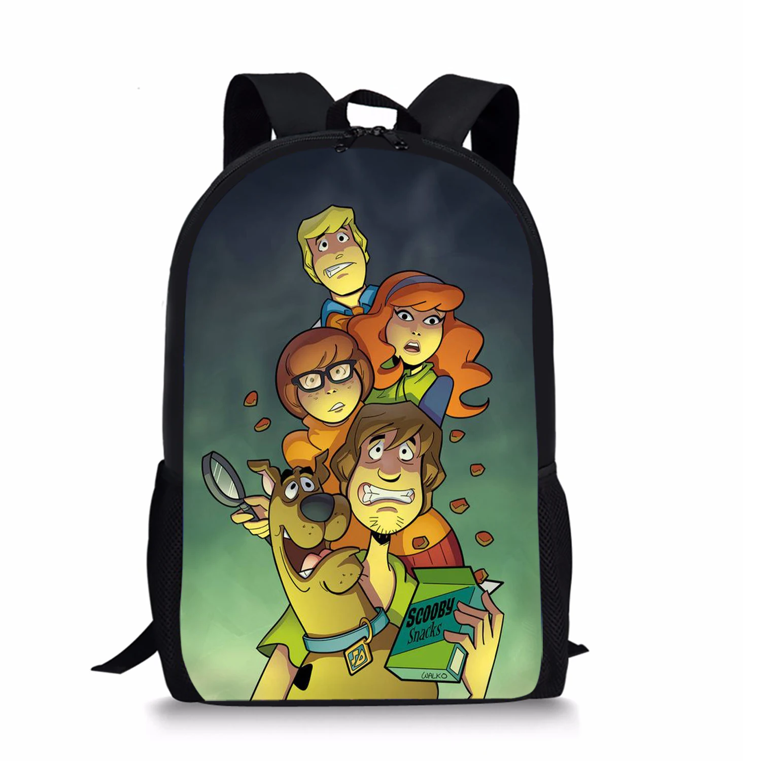 Ghostbusters Scooby Element Printing Pattern School Backpacks Personalized Kids Daypack New Design Rucksack for Teenager