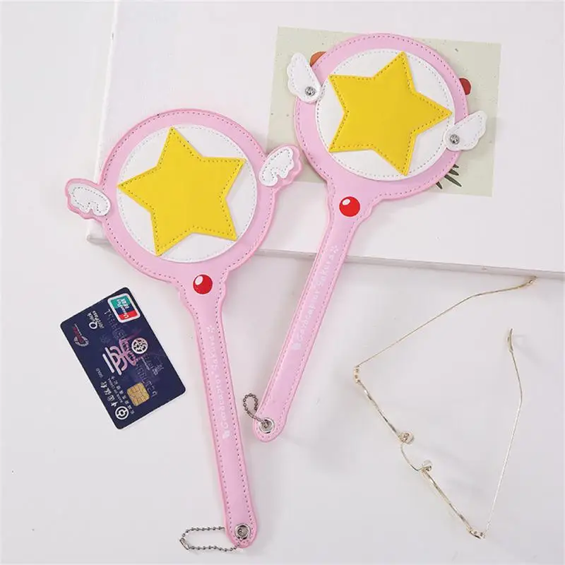 

Cardcaptor Sakura カードキャプターさくら Anime Magic Wand Props Ferrule Wing Staff High Quality Subway Bus Shopping Card Package