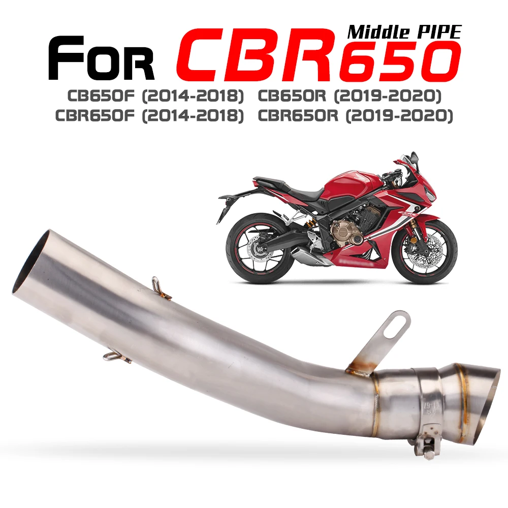 

Suitable for CBR650R 650F CB650F mid-section exhaust pipe modification