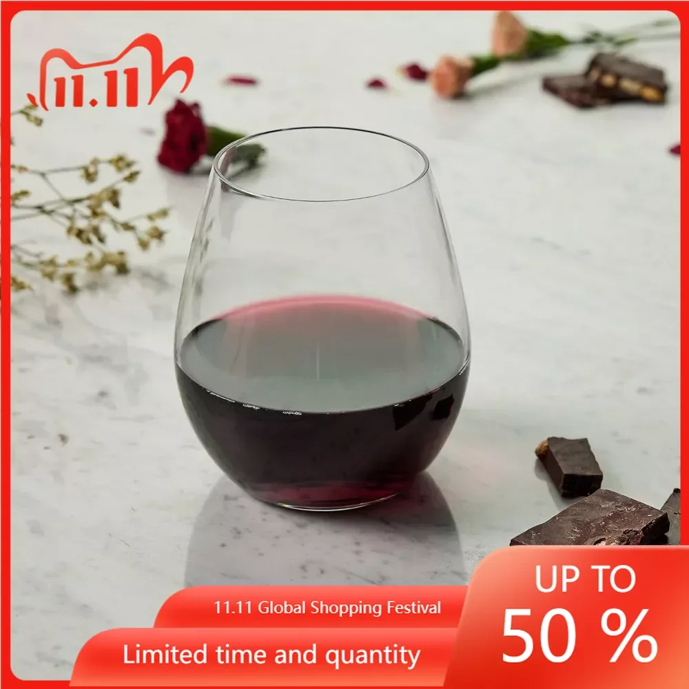 

Набор стаканов для красного вина Kentfield Stemless, 12 шт./комплект