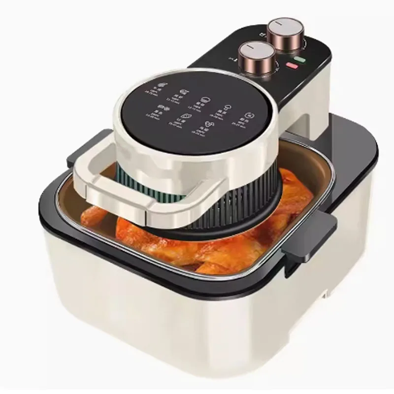 Новинка визуальная фритюрница домашняя умная большая емкость 9 л автоматическая