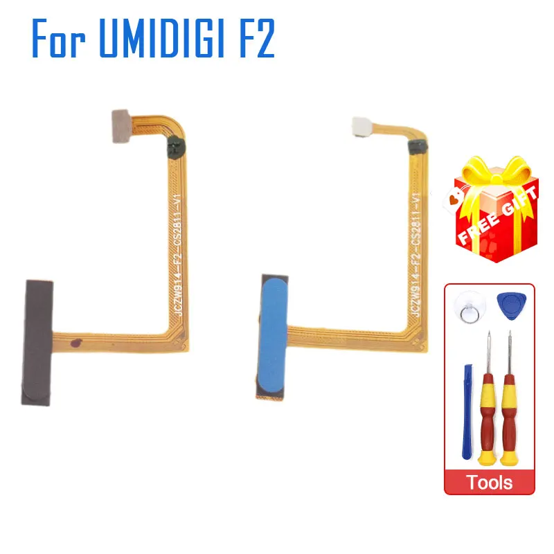 

Новинка, оригинальный сенсорный гибкий кабель для сотового телефона UMIDIGI F2 с кнопкой отпечатка пальца, Сменные аксессуары для смартфона UMIDIGI F2