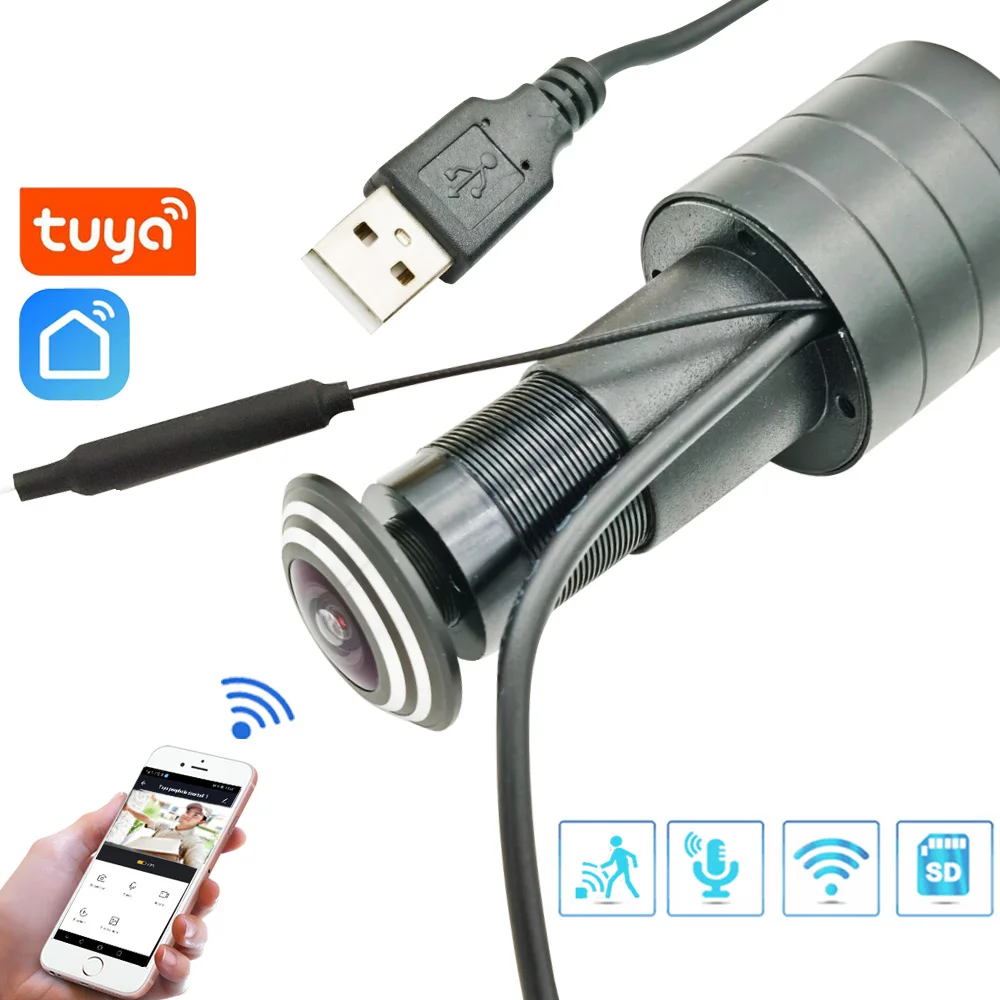 

Topvico 5G/2.4G Wi-Fi видеоглазок 1080P