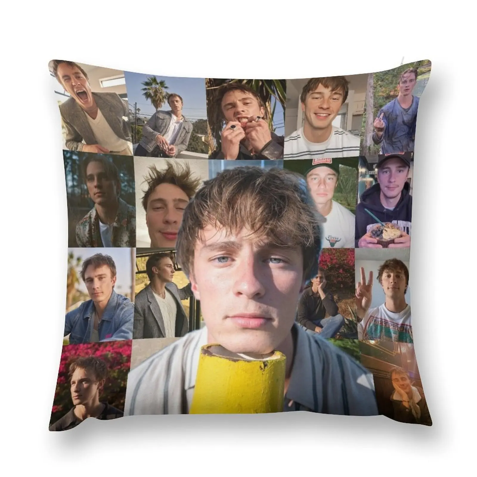 Наволочка для подушки с рисунком старины