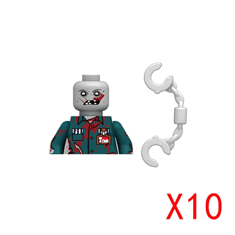 Строительные блоки фигурки оборудование серия Хэллоуин мини-кирпичи тыква