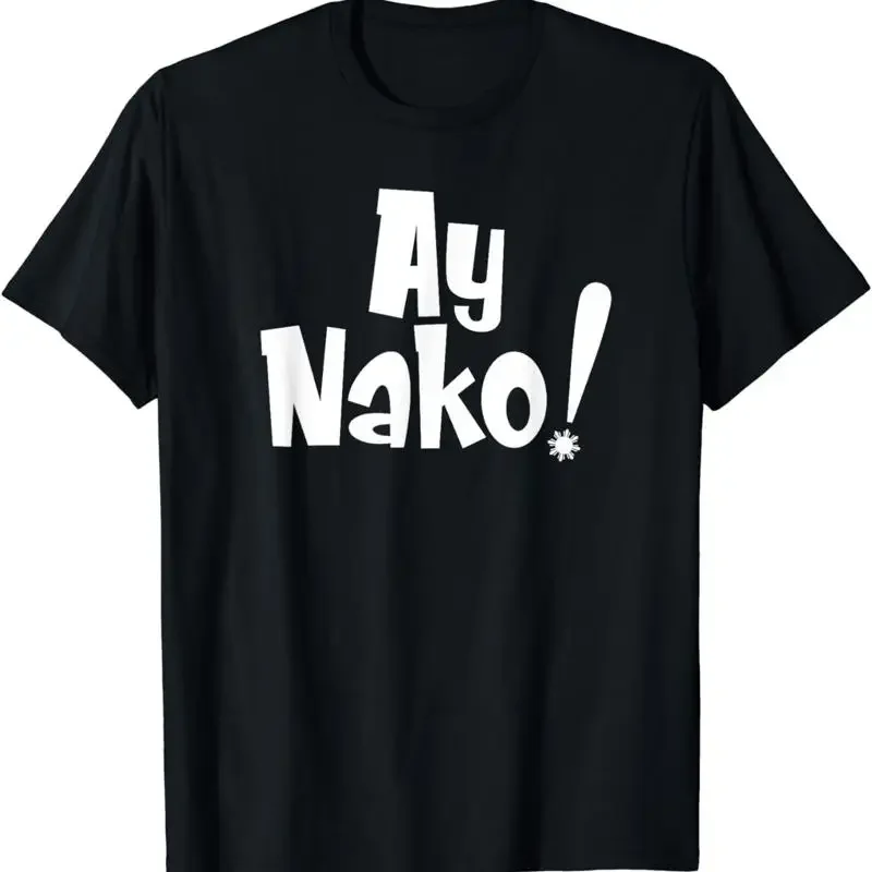 Фото Новая лимитированная забавная футболка с филиппинской надписью Ay Nako Idea, размер S-3XL №1