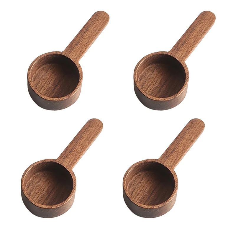 

4Pcs Wooden Measuring Spoon Set Kitchen Measuring Cooking Household Measuring Utensils