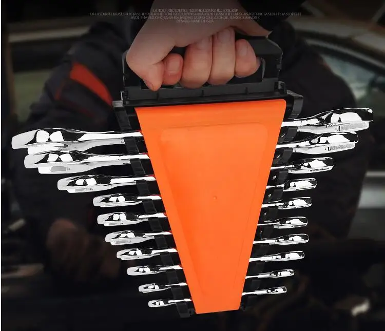 

Open end wrench Chrome vanadium steel surface electroplate polishing HRC60 Uniform stress 8x10mm 17x19mm 19x22mm 30x32mm