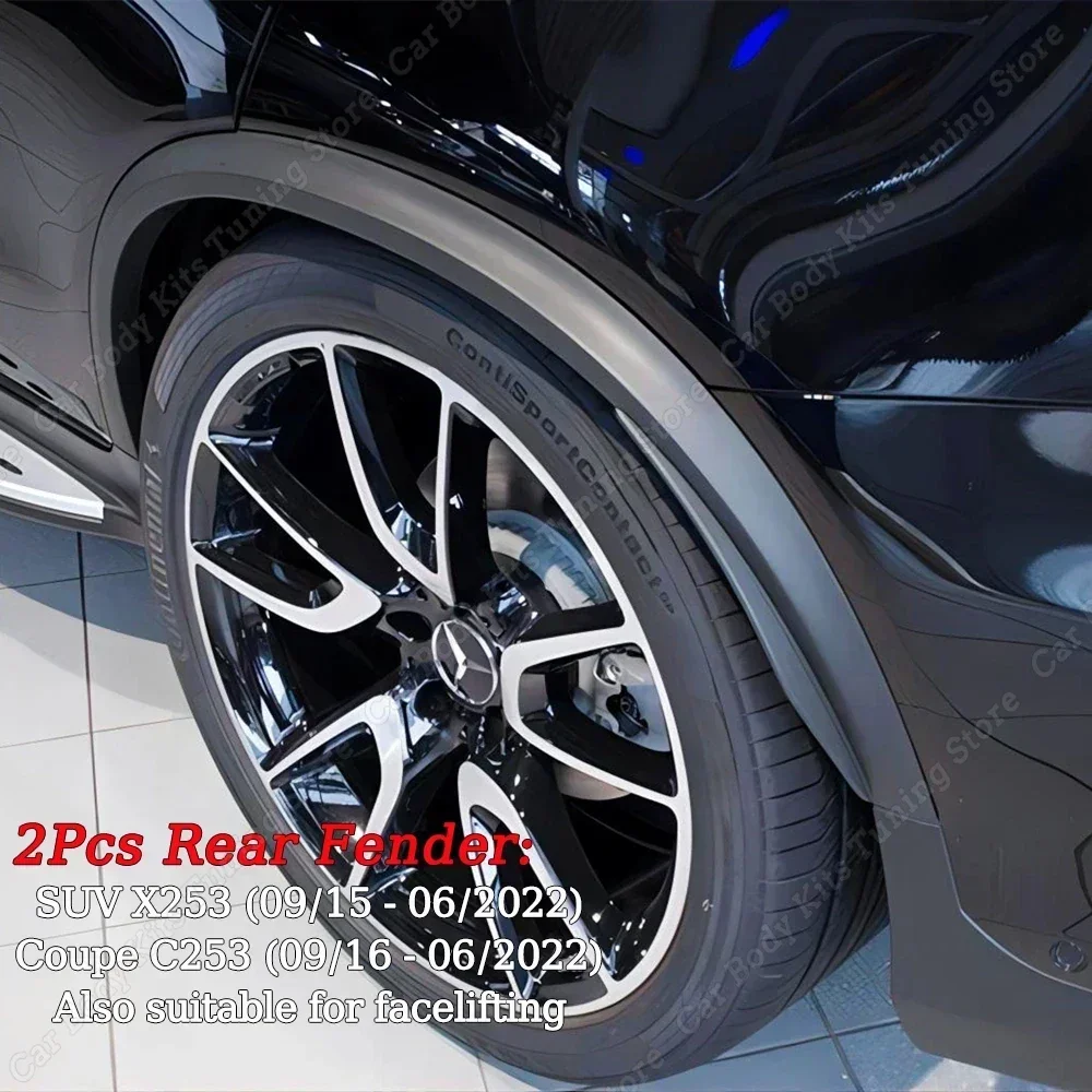 

Колесная арка, расширители крыльев GLC43 GLC63 AMG, обновление для Mercedes Benz GLC SUV X253 2015-2022 Coupe C253 2016-2022
