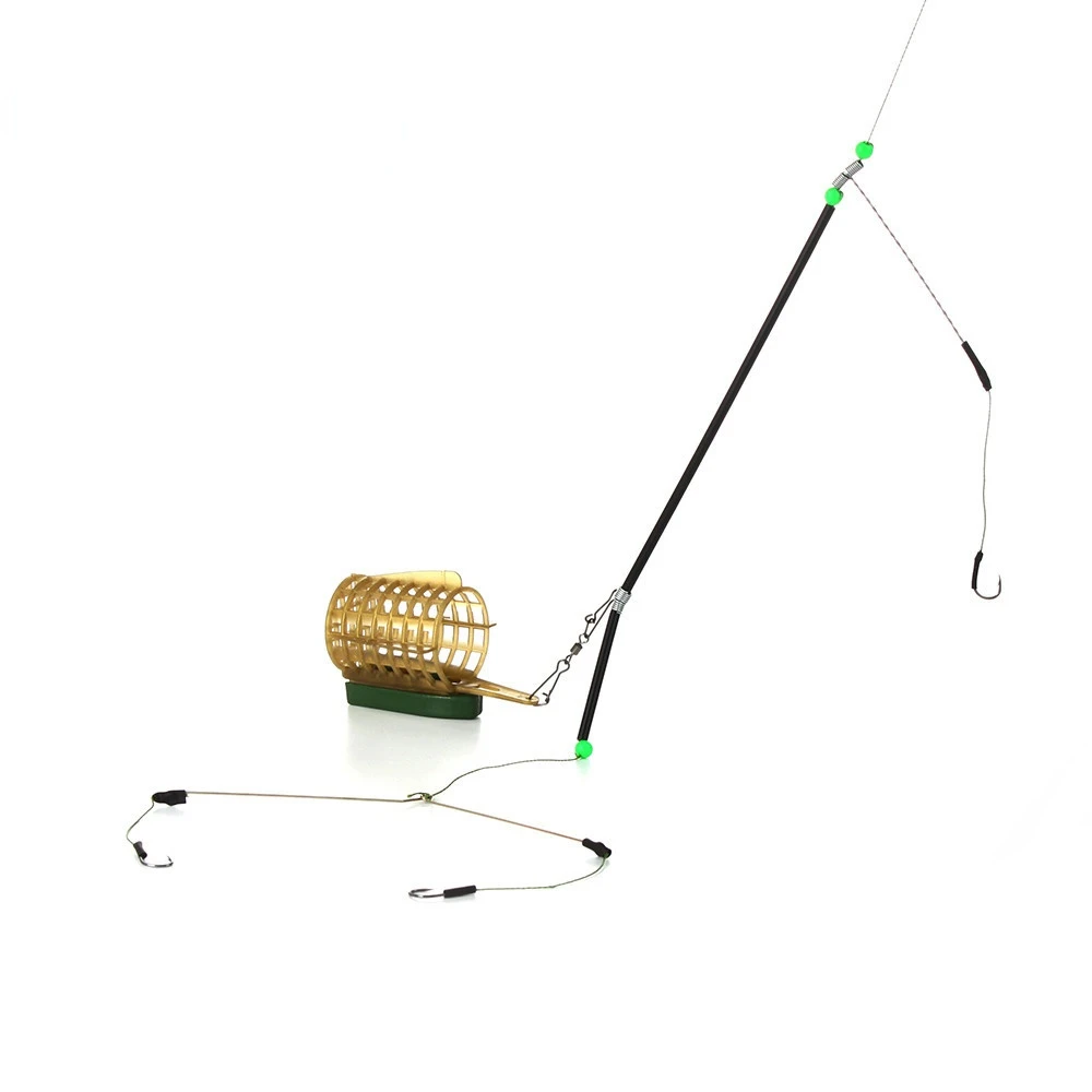 

Carp Fishing Tool Accessories for Feeder Tackle 1PC 30G 40G 50G 60G 70G 80G Bait Cage with Line Hook