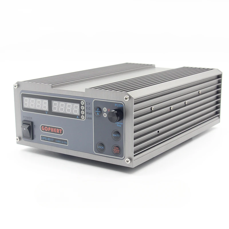 Регулируемый цифровой импульсный источник питания Gophert для телефона 0-65 в 0-17 а