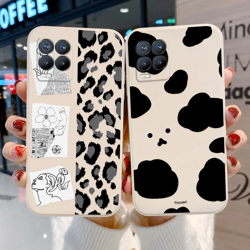 

Realme 8i Case For OPPO Realme 8 Pro Case Soft Funda OPPO Realme C21 GT Narzo 30 5 C21Y A15 A12 A9 A5S A53 A54 A33 A74 A32 Cover