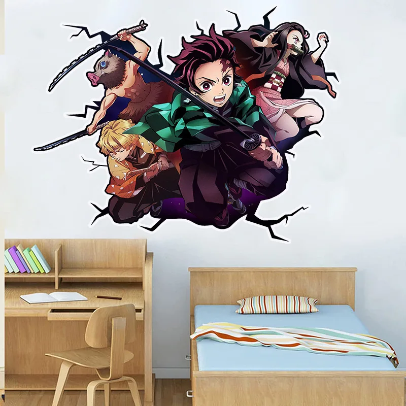 

Japanese Anime Demon Slayer Home Room Decoration Poster Wall Decor Canvas Painting Posters and Prints Wall art Pictures