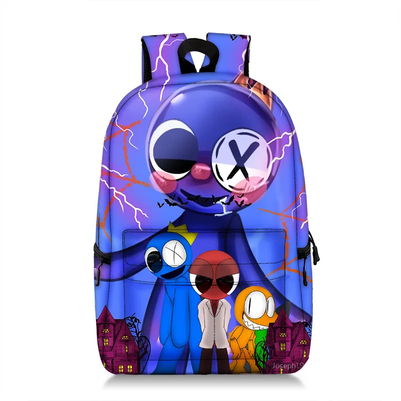 

Детский Радужный школьный ранец для косплея с героями аниме, ранец для учеников и подростков, уличный рюкзак для подарка на день рождения