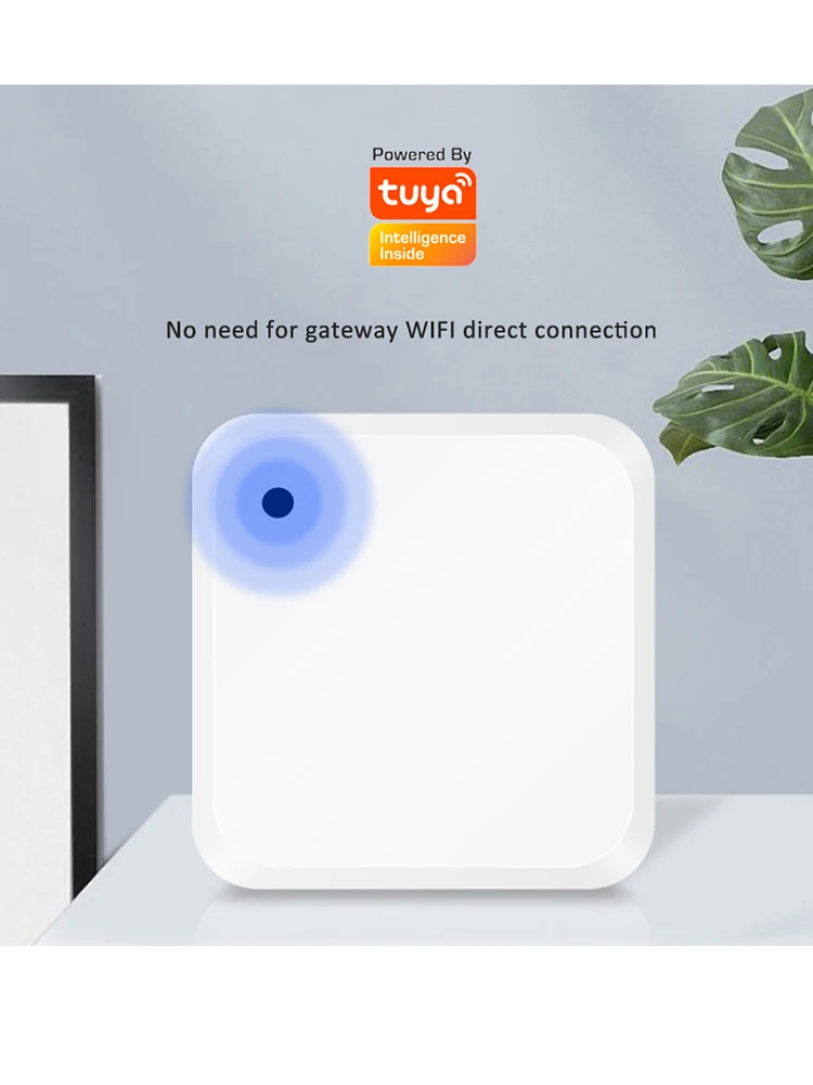 

Смарт-датчик присутствия человека Aubess Tuya, Wi-Fi детектор движения, детектор движения, работает с Alexa и Google Home