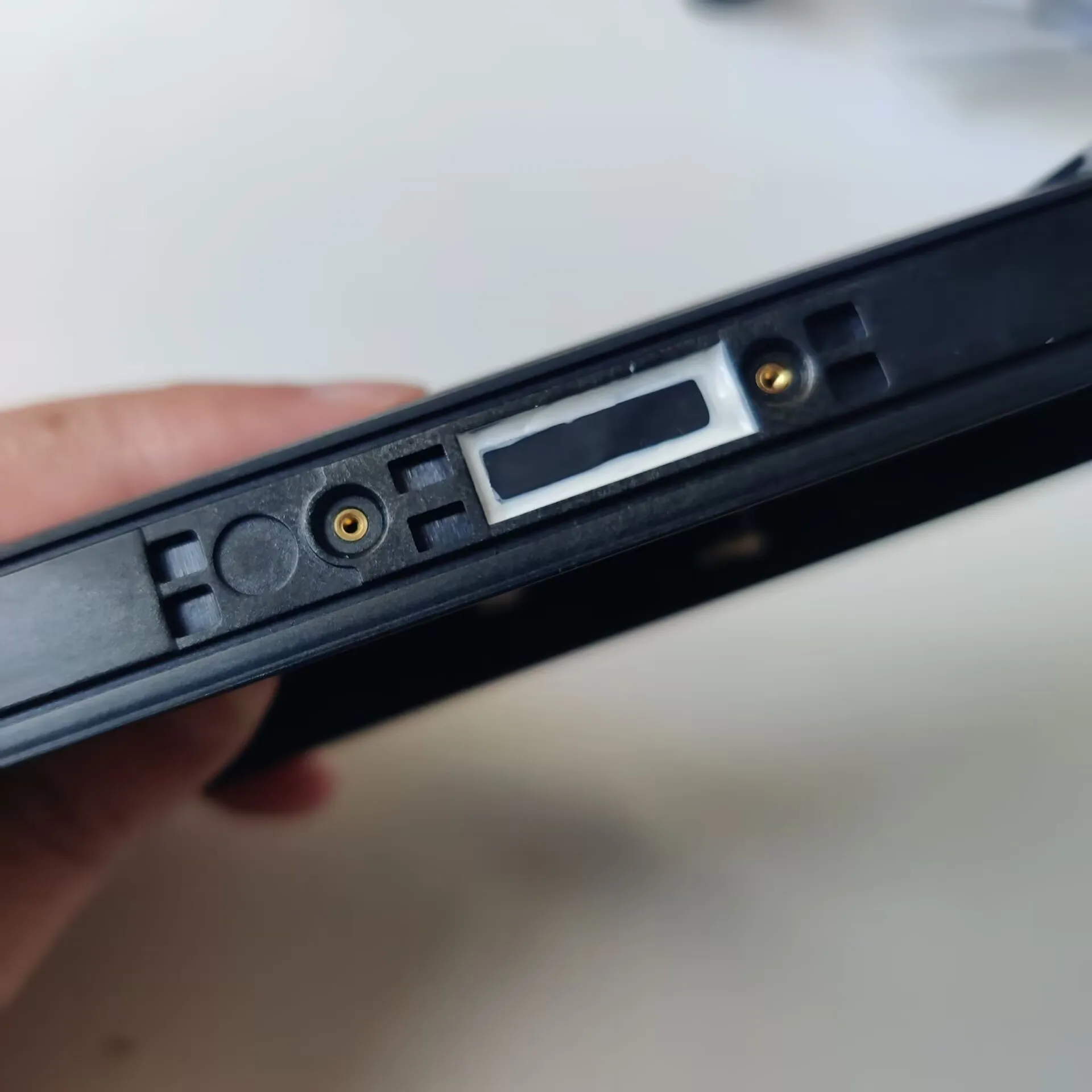 Фото Новый задний корпус-крышка для мобильного телефона Doogee S Cyber с динамиком и кнопкой-приемником (замена) №4