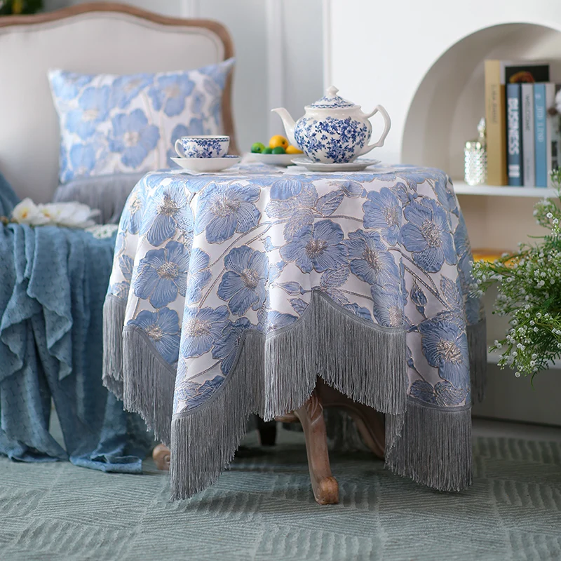 

Table cloth, modern coffee table, table cloth, small round table, bedside table cover, towel