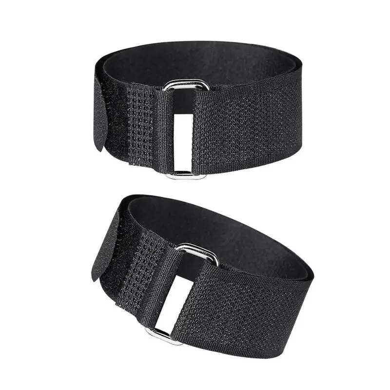 

Ice Gripper Straps 2 Pieces Magic Tape Straps For Snow Shoes Non-Slip Climbing Hiking Walking Backpacking Detachable Straps Ice