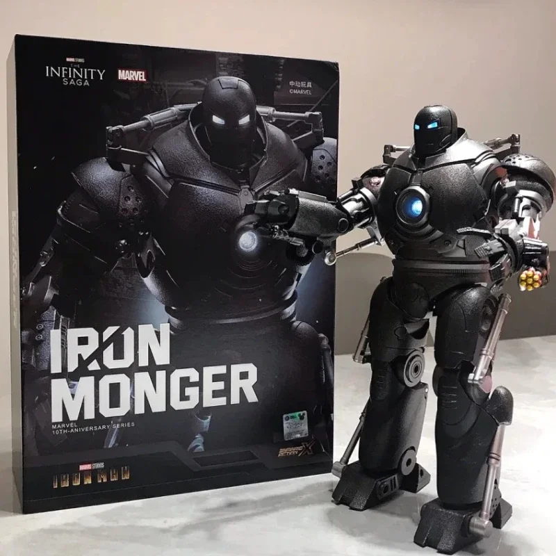 Оригинальная аниме-фигурка Iron Monger Железный человек серия 10-летие подвижные