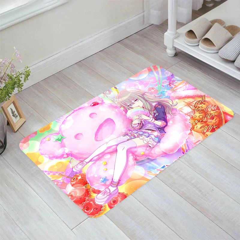 Напольный коврик P-Project Sekai PJSK аниме коврики для комнат входной двери кухонный