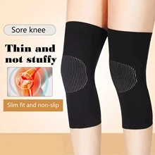 1 Pair Knee Support Brace Sports Knee Pads Gym Running Knee Protector Elastic Knee Warmer Sleeve Gifts for Man Woman