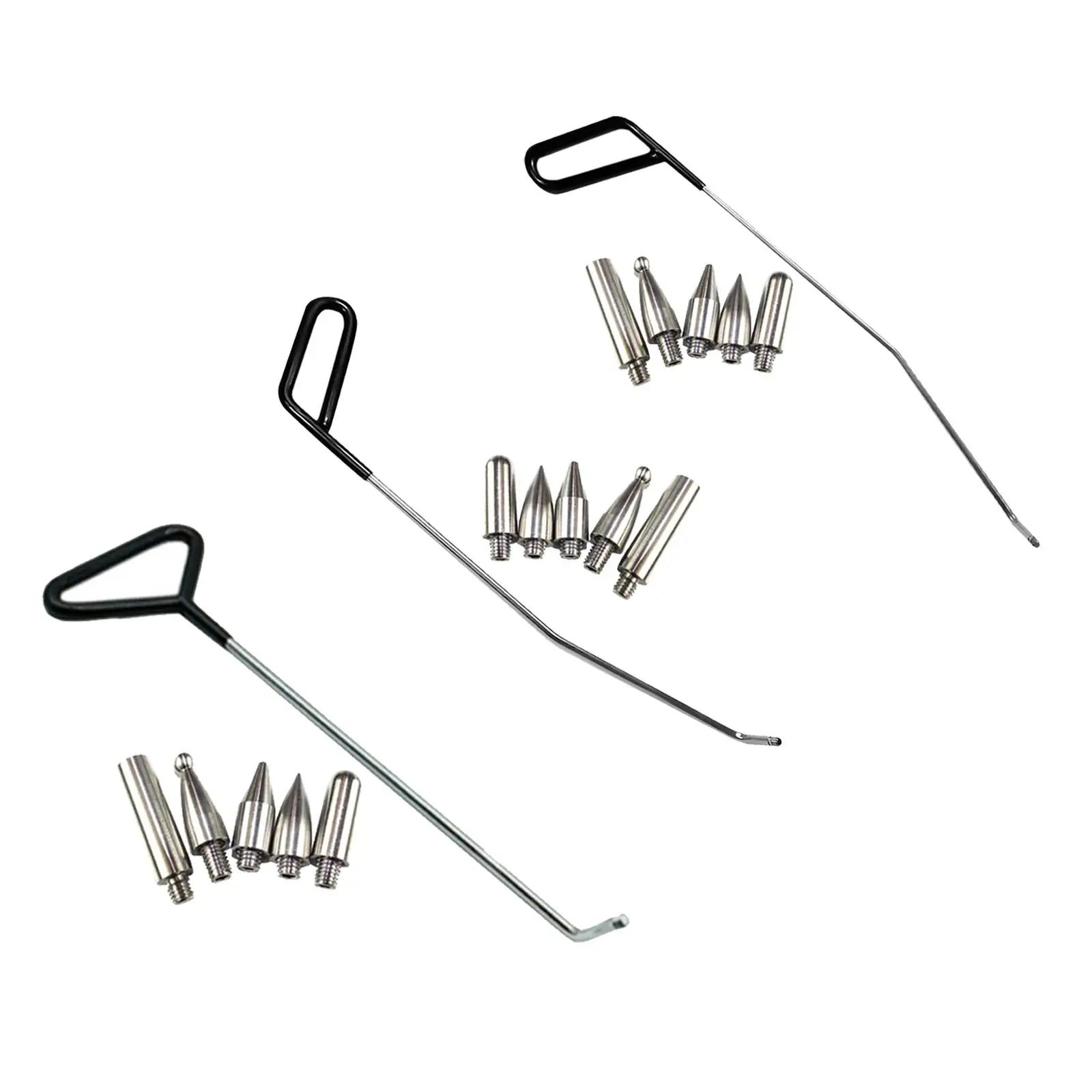 6 профессиональных стержней для ремонта вмятин набор толкателей без покраски