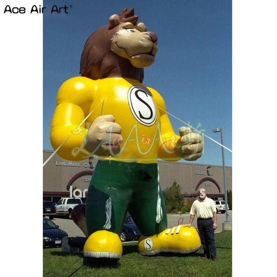 

Top Selling 4m Tall Outdoor Decoration Inflatable Huge Lion,Inflatable Lion Mascot For Party Event Exhibition Made In China