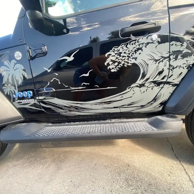 

Wave / Beach Full Side Decal (For 2 door)