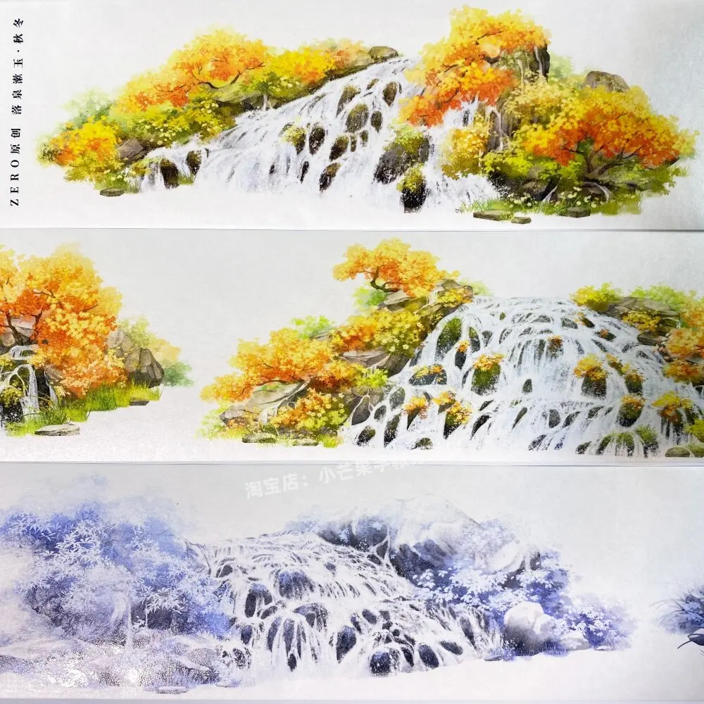 Фото Декоративная лента Washi Pet Tape Maple Creek Antique Journal Collage Planner Sticker Goo Card №3