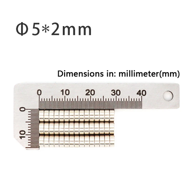 Суперсильный круглый магнит 5X1 5X2 5X3 5X4 5X5 5X6 5X8 5X10 мм Мощный неодимовый постоянный