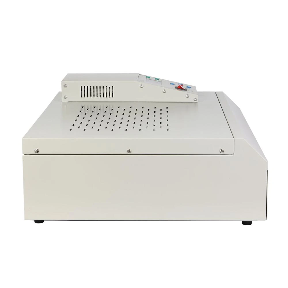 

SMT Монтажная линия T962C настольная SMD инфракрасная конвейерная лента горячего воздуха духовка для пайки печатных плат