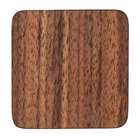 Черный орех, твердая искусственная шкатулка для ювелирных изделий, креативная Подвеска для сережек, шкатулка для хранения ювелирных изделий, деревянная шкатулка без рисунка