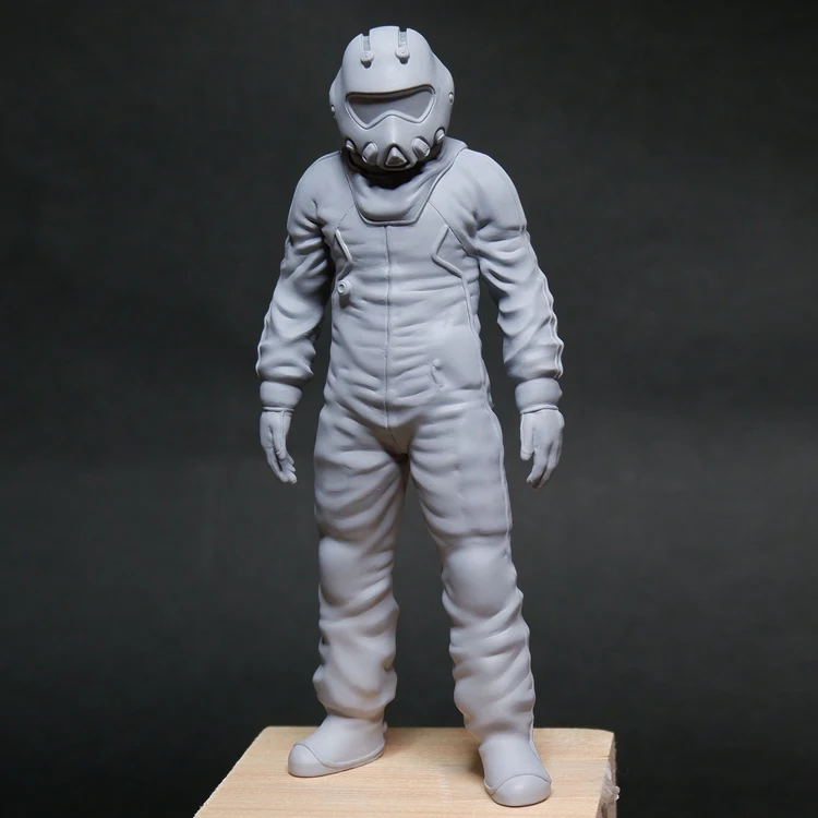 Resin Figure Mercenary Space Pilot Unpainted Free Shipping