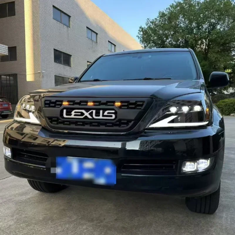 Светодиодные противотуманные фары в сборе для Lexus GX470 2002-2009 динамический