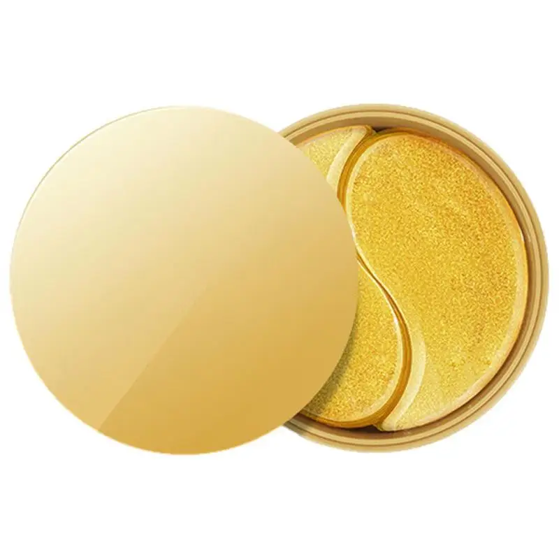 

24k Gold Under Eye Patches 30 Pairs Eye Sheet Pure Collagen Under Eye Cover Reduce Fine Lines Dark Circles Puffiness For Men