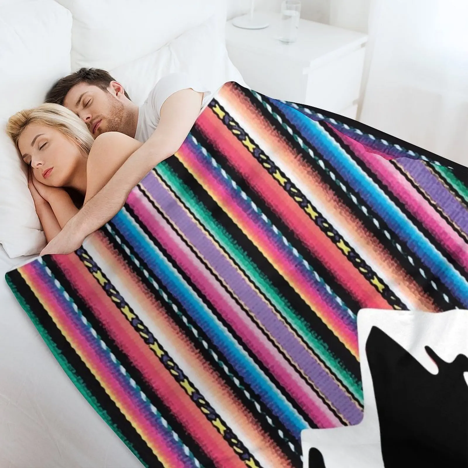 Andean Bolivian горы и разноцветное небо Агуио Одеяло