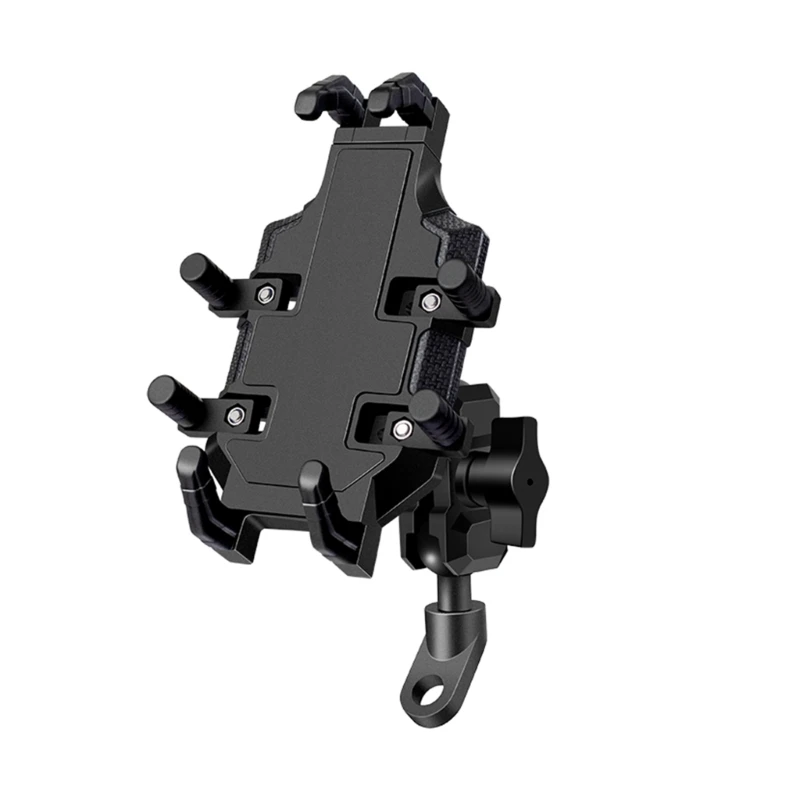 

All-Purpose Bike Handlebar Phone Stand with Shock Absorption Feature Durable and Shock-Absorbing Stand Stand Bracket E65C