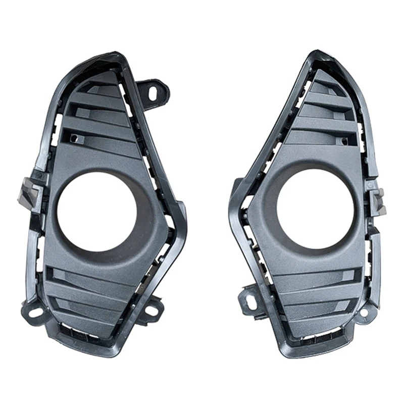 

2Pcs Front Fog Light Trim Frame Cover Car Fog Lamp Grilles Accessories LH&RH For Toyota RAV4 RAV 4 2019-2020