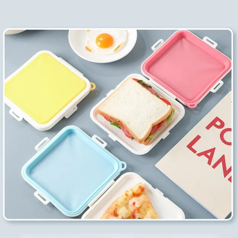 Портативный Ланч-бокс Bento Для Тостов Сэндвичей Уличной Еды Офиса Студентов