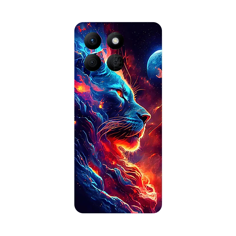 Чехол для Honor X8B телефона X8b Животные леопард панда Мягкая TPU силиконовая защитная