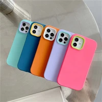original silicone case for iphone 13 12 11 pro 7 8 plus camera protective case for iphone xr 13 mini 12 pro max dual layer cover