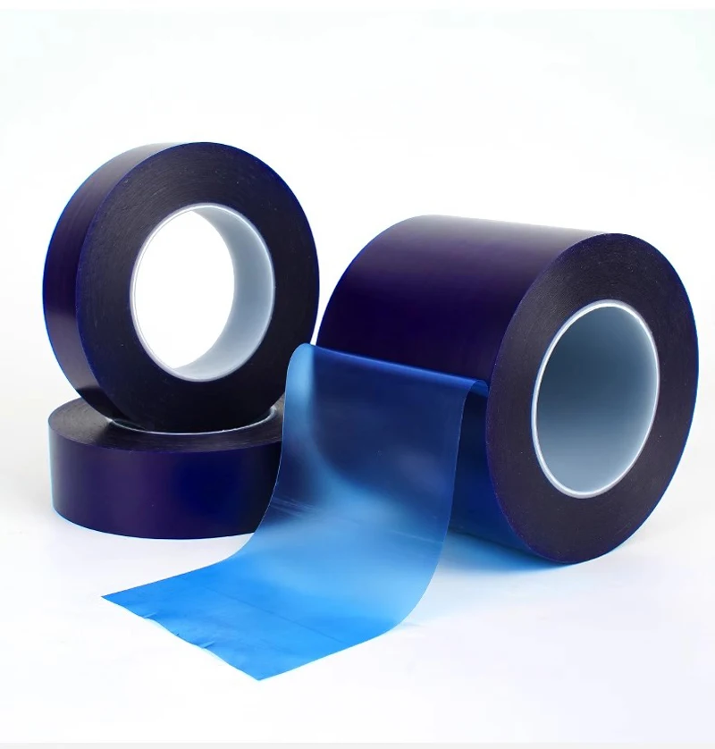 Гальваническая водонепроницаемая синяя пленочная лента из ПВХ, устойчивая к высоким температурам защитная пленка, кислотно-щелочная клейкая лента