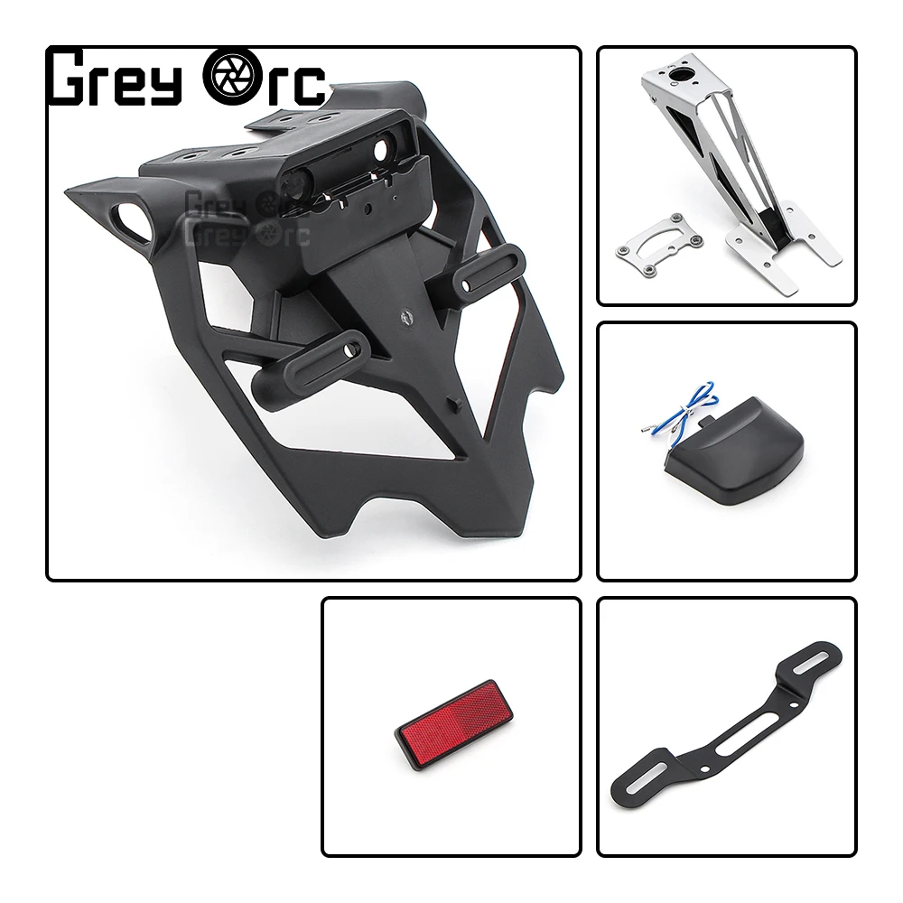 Фото Для Yamaha YZF R1 2009 2010 2011 2012-2014 заднее крыло брызговик номерной знак кронштейн аксессуары для мотоциклов №2