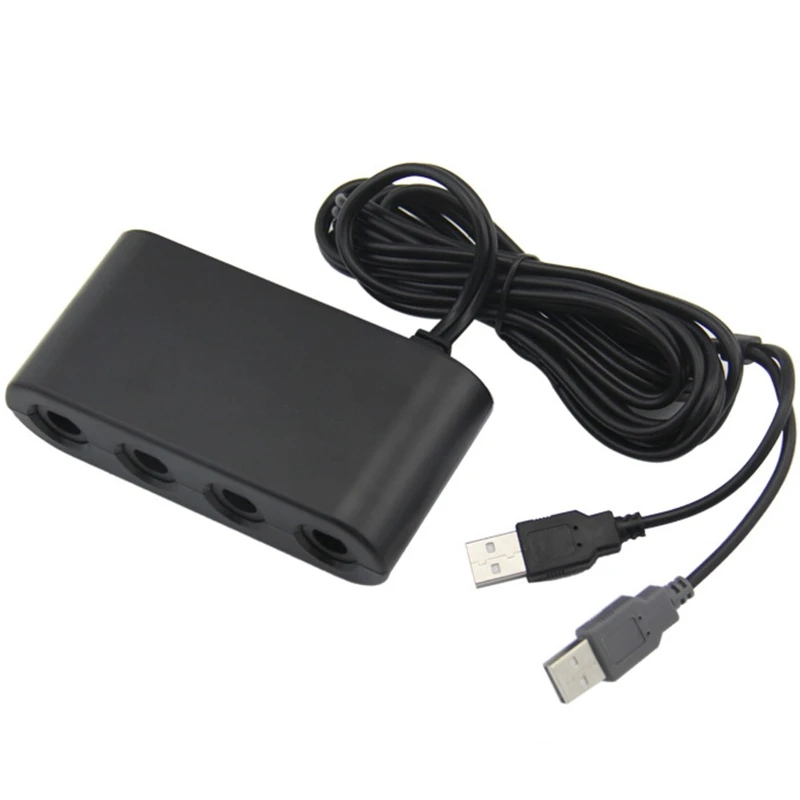 

4-портовый конвертер для контроллера GameCube GC, USB-адаптер для Nintendo Switch NGC/Wii u/PC Star Fighting Game
