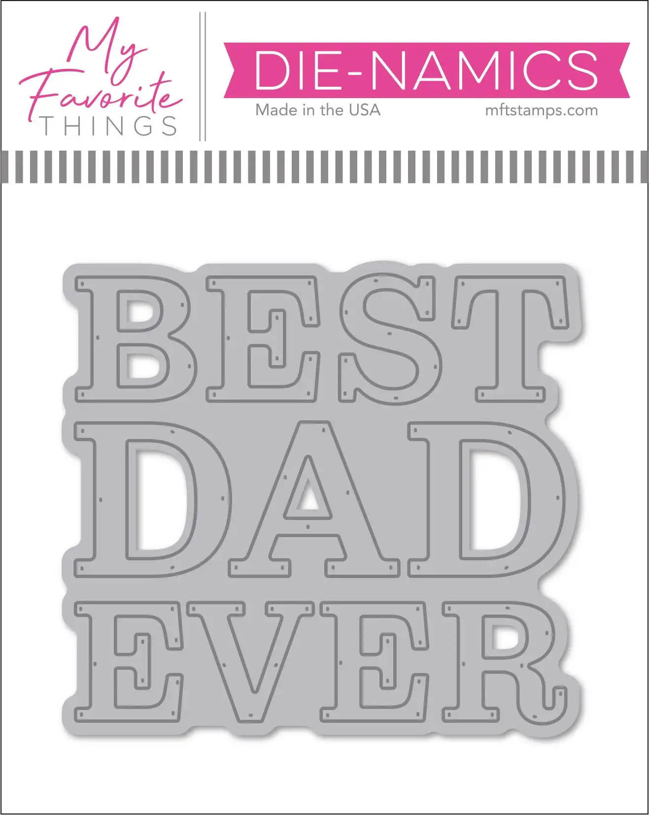 Металлические Вырубные штампы Best Dad Ever для рукоделия создание открыток