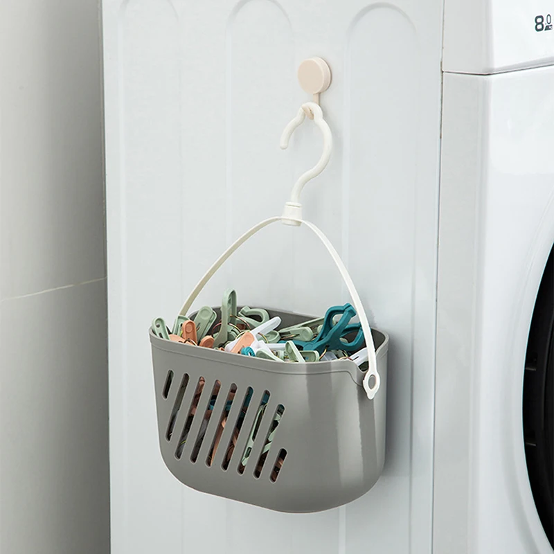 Подвесная корзина для туалетных принадлежностей душа ванной кухни угловой