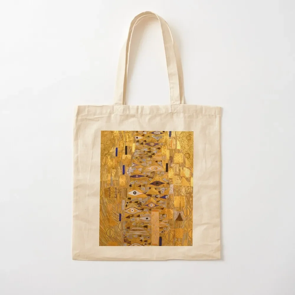 Adele Bloch-Bauer I - Detail by Gustav Klimt Gold Tote Bag большая сумка-тоут Большая женская сумка