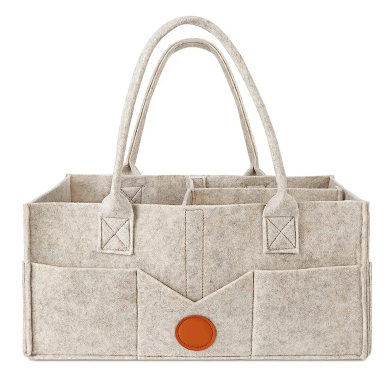 

Складная детская фетровая сумка для хранения подгузников для путешествий, детские разные игрушки, подгузники, большая вместительная фетровая сумка для подгузников