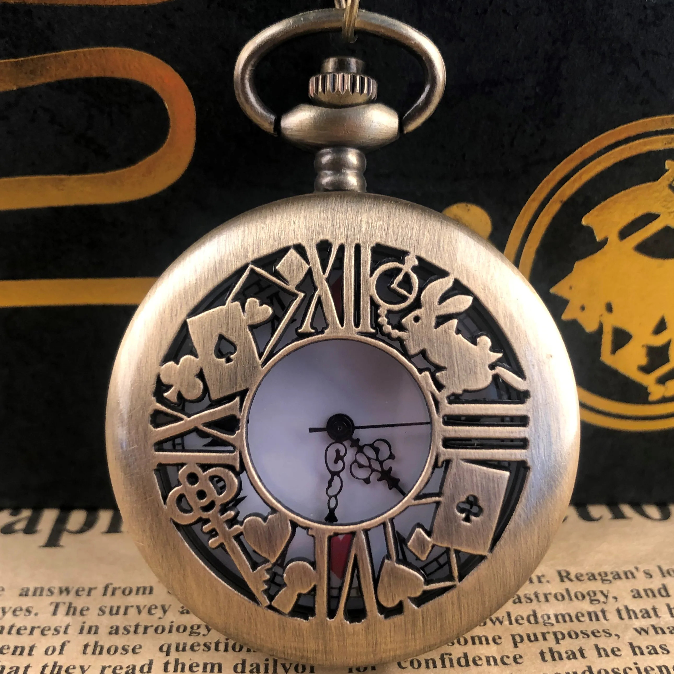 Классические кварцевые карманные часы-скелетоны маленькие предметы римские