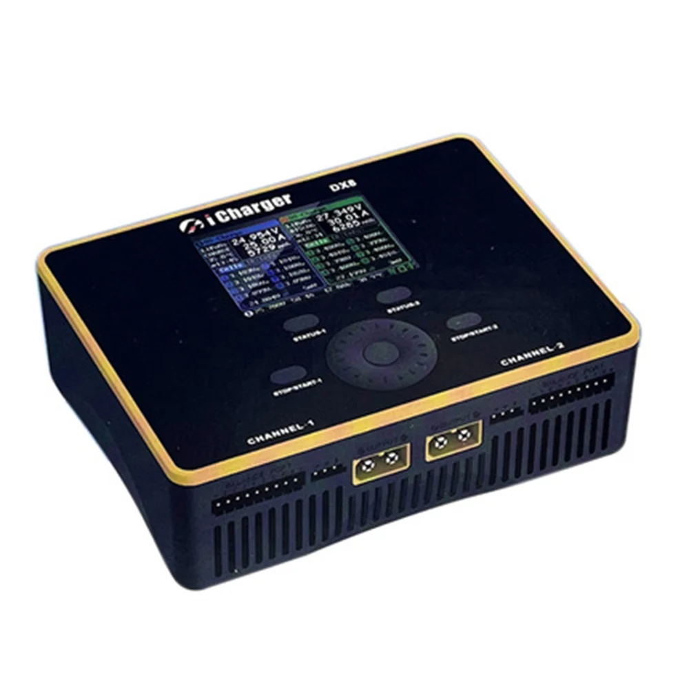 

iCharger DX8 DC 1600W 30A Dual Channel High Power Balance Charger Discharger for LiPo Lilo LiFe LiVH Battery